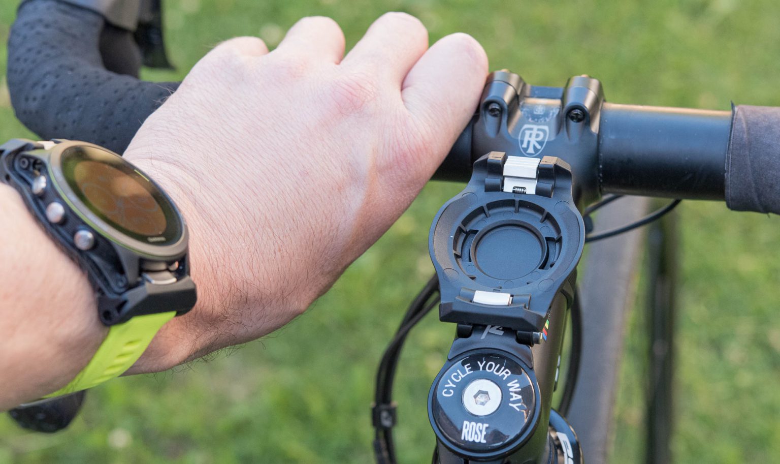 Garmin Quickfix Fahrradhalterung Im Test Fenix Am Fahrrad Lenker