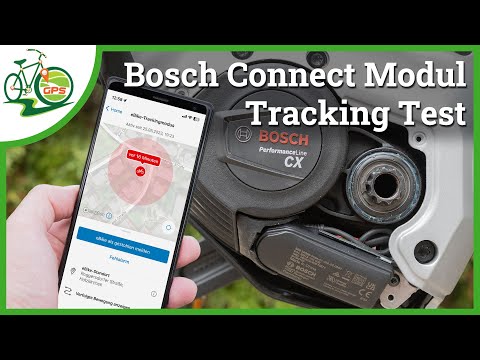 Video ️ Bosch Connect Modul - Diebstahl mit GPS-Tracking Test