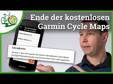 Keine kostenlose Garmin Cycle Maps mehr für EDGE 😲 So geht es weiter 🤷