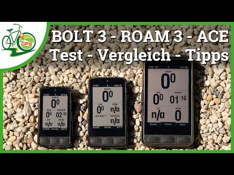 Wahoo ELEMNT BOLT 3 - ROAM 3 - ACE Test &amp; Vergleich 2025