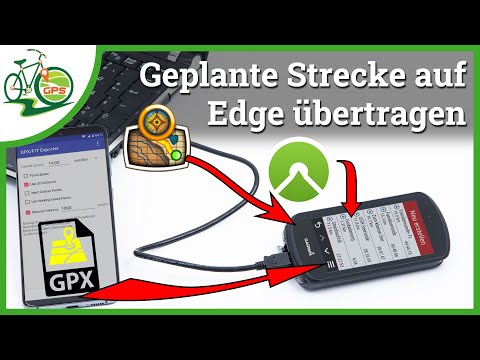 So kommt der geplante GPX-Track auf den Garmin Edge 🏁