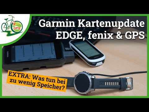 Endlich! Garmin Kartenupdate 🗺 So aktualisierst du Karten in EDGE, fenix &amp; GPS 🆕 Zu wenig Speicher?
