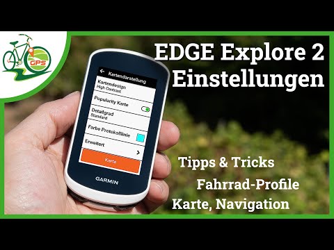 Garmin EDGE Explore 2 🚴 Einstellungen verständlich erklärt 🏁 Tipps &amp; Tricks für Navigation &amp; Profile