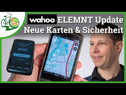 Großes Wahoo ELEMNT Update 💎 Neue Karten und Sicherheitszwang der EU ⚠ Tipps bei Update Problem