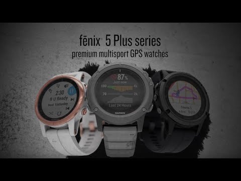 fēnix® 5 Plus - GPS-Multisport-Smartwatch