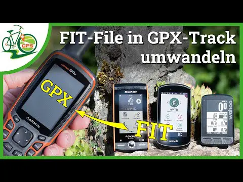 FIT-File in GPX-Track umwandeln ☝️ So einfach geht&#039;s 🚴 GPS Wissen Kompakt