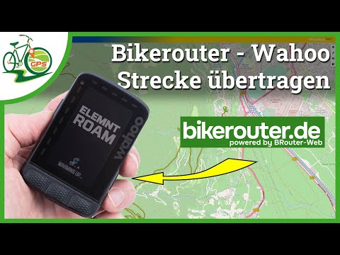 Geplante Bikerouter Strecken an Wahoo ELEMNT exportieren 📲 BRouter-Web Tutorial