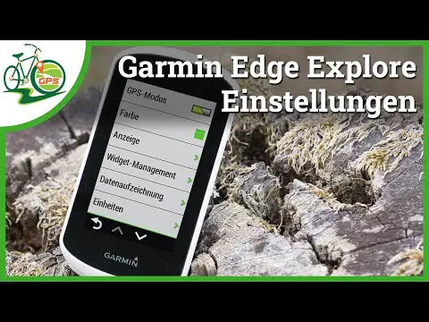 Garmin Edge Explore 🚴 Einstellungen verständlich erklärt 🏁
