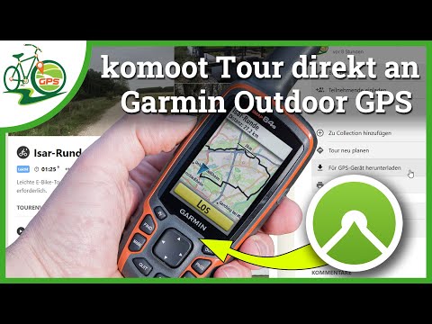 komoot Tour ➡ Garmin Outdoor GPS 🗻 GPSmap ✅ eTrex ✅ Oregon 🚴 So geht&#039;s 🏁