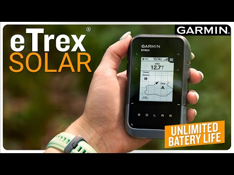 UNLIMITED Battery Life now with Garmin® eTrex® Solar