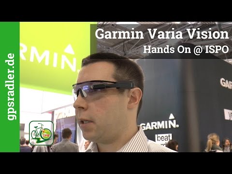 Garmin Varia Vision - Hands-On @ ISPO [de]