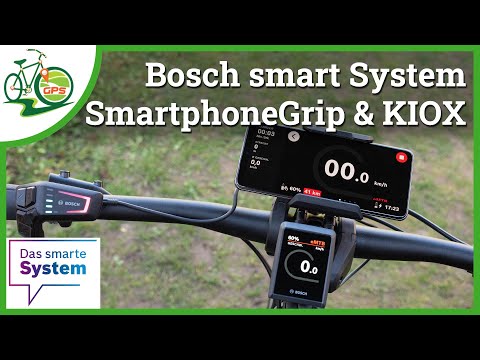 KIOX 300 &amp; SmartphoneGrip montieren 🔧 Geht das? Bosch smart System eBike 🚴