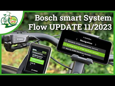 Bosch eBike 🚴 UPDATE smart System 11-2023 🆕 Routenplanung ✔ Schnellmenü ✔