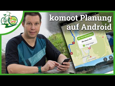 komoot Streckenplanung am Android Smartphone ðŸ“± Fahrrad Tour planen - Anleitung für Einsteiger! ðŸ‘�