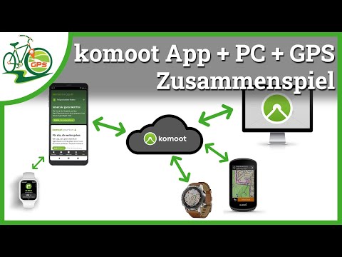 komoot 🏁 Perfektes App + Desktop + GPS Zusammenspiel 🔗 Anleitung für Einsteiger! 👍