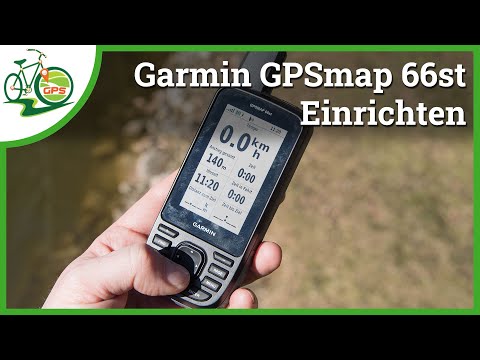 Garmin GPSmap 66st - Anleitung verständlich erklärt 🏁 Grundeinstellung von Datenseiten &amp; Menüs