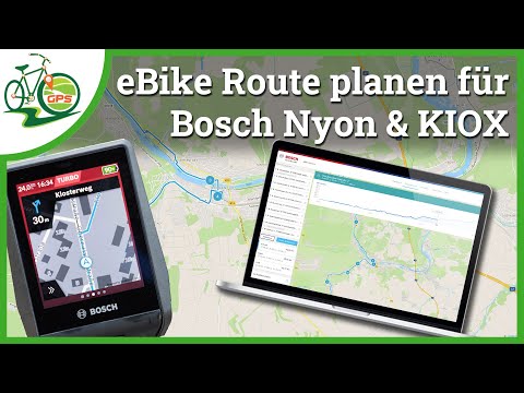 Bosch eBike Portal Routenplanung 🚴 Fahrrad Steckenplanung für Nyon &amp; KIOX 🏁