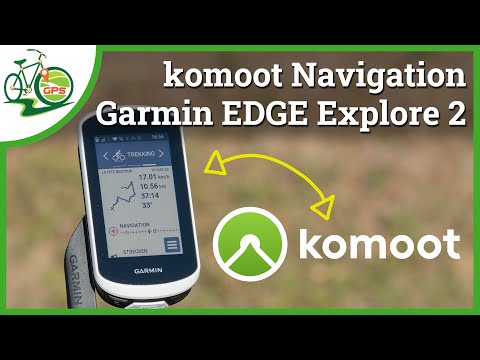 Garmin EDGE Explore 2 &amp; komoot Navigation 🏁 Geplante Touren auf dem GPS nachradeln 🚴