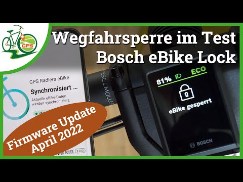 Bosch eBike Lock 🔒 Wegfahrsperre fürs smarte System 🚴 Alle Details zum Update