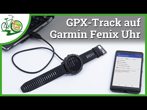 GPX-Strecke auf Garmin Uhr übertragen âŒš (Fenix, Forerunner...) ðŸ��