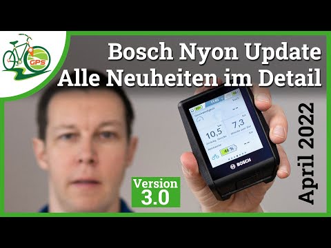 Bosch Nyon Update 🚴 Diese Neuheiten erwarten dich 🆕 v3 - April 2022