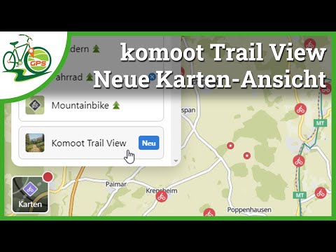 komoot Trail View 🏁 Neue Funktion zur Tourplanung 🆕