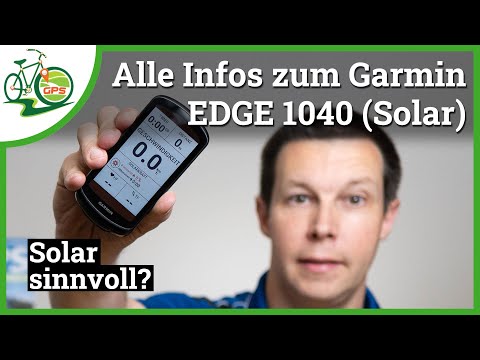 Garmin EDGE 1040 Test 📱 Lohnt sich der EDGE 1040 Solar? 🌞 Vorstellung mit allen Infos 🚴