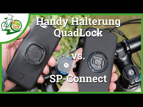 Smartphone ðŸ“± Fahrrad ðŸš´ Halterung SP-Connect vs. QuadLock ðŸ��