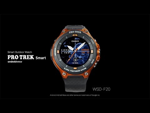 CASIO - Android Wear [PRO TREK Smart] WSD-F20