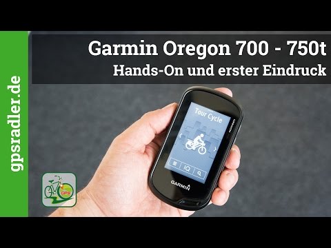 Garmin Oregon 700 - Oregon 750t im Hands-On