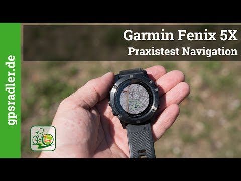 Garmin Fenix 5X - Navigation mit der Smartwatch