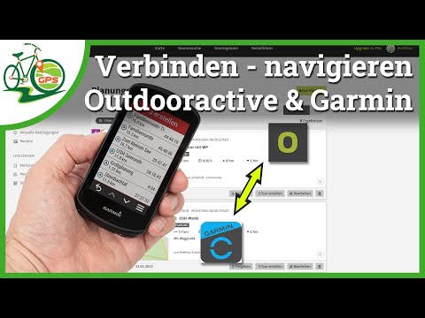 Outdooractive &amp; Garmin - Verbinden - Touren synchronisieren - Navigieren