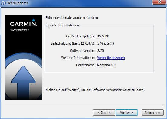 Neue Firmware 3.20 für den Garmin Montana verfügbar