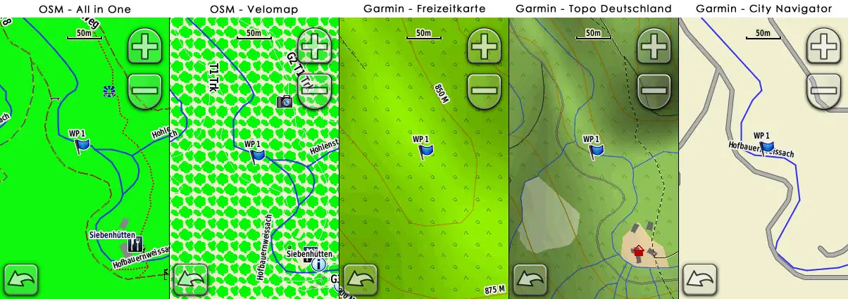 dood Mooie vrouw raket Karten für Garmin im Vergleich » GPS Radler