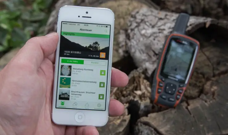 Garmin GPSmap64s und das iPhone 5