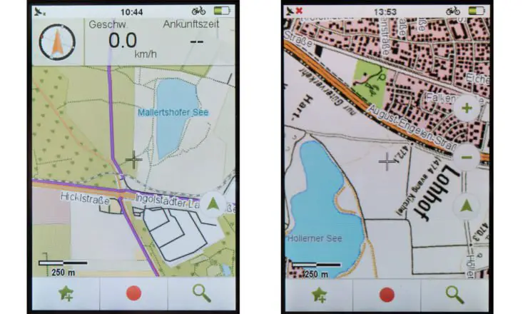 Teasi Vektorkarten und MagicMaps Rasterkarte auf dem Teasi Pro