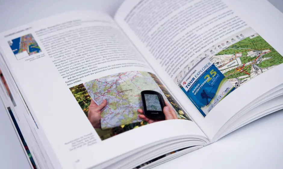 GPS für Biker - Blick in das Buch
