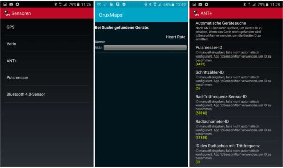 ☝ ANT+ Zubehör mit Android koppeln Fitness Sensoren für Strava und Co