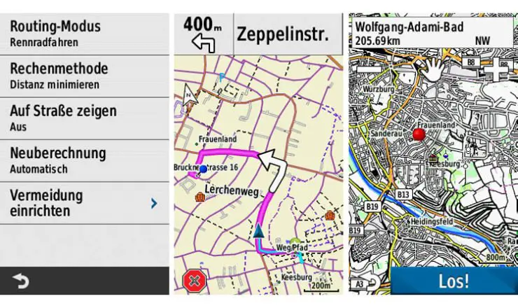 Zielnavigation mit Garmin Edge Explore 1000