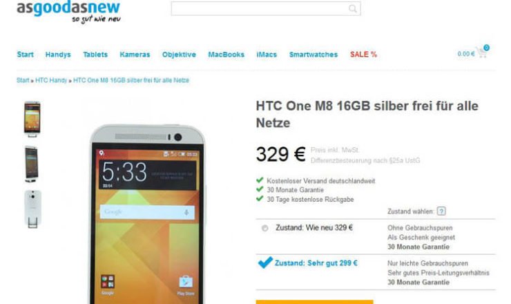 Einfaches shopping von Hardware