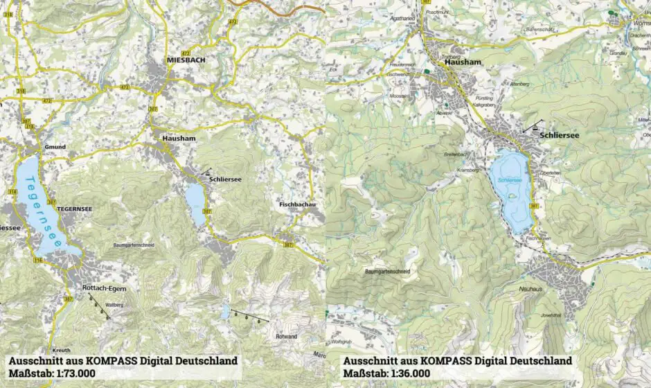 KOMPASS Digital Map Deutschland - Übersicht