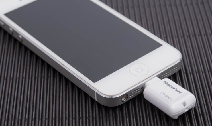 microSD Kartenleser für iPhone und iPad mit Lightning Stecker