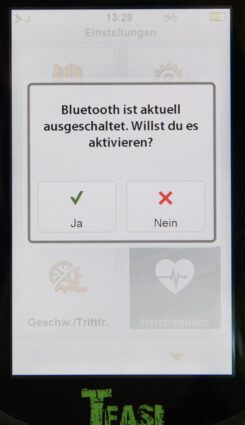 Bluetooth jetzt auch im One