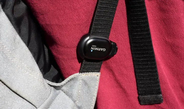 Garmin tempe Befestigung am Rucksack