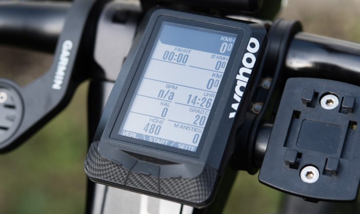 Wahoo ELEMNT am Fahrrad