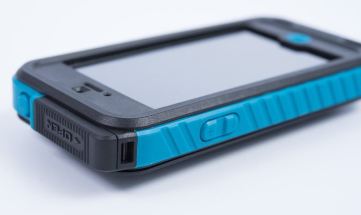 Wasserdichte iPhone Fahrradhülle mit PowerPack