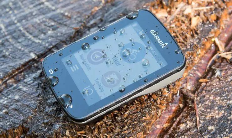 Garmin Edge 820 im Regen