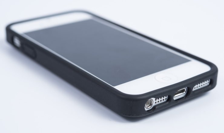 iPhone 5 in QuadLock Hülle