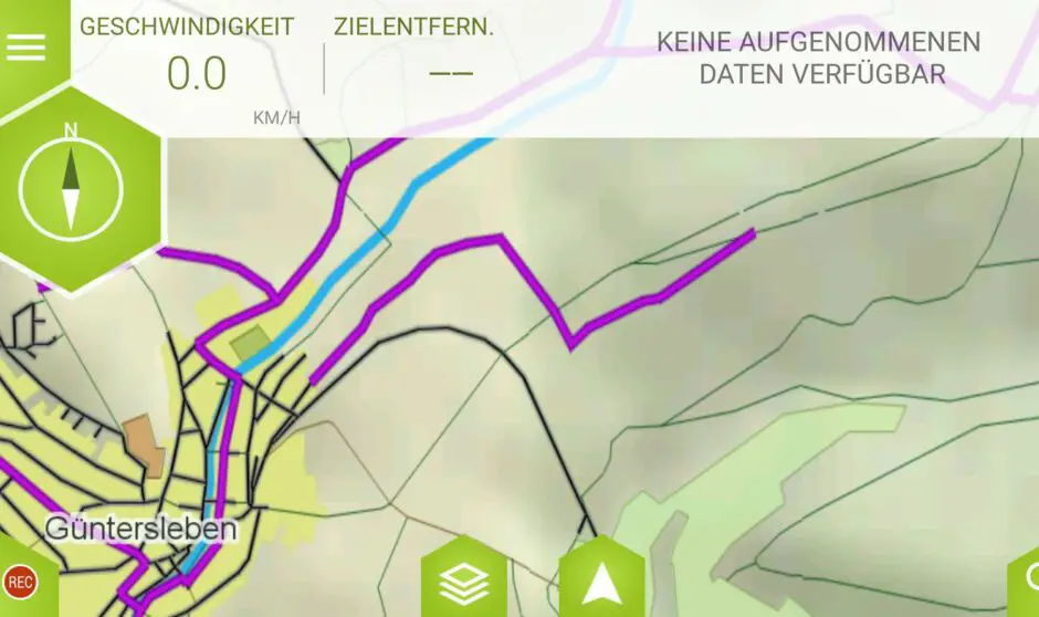 Screenshot Karte