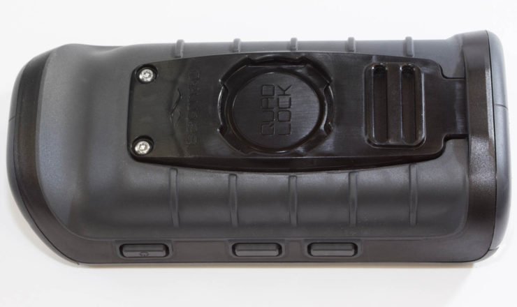 Spezielle Rückseite mit Quad Lock Aufnahme